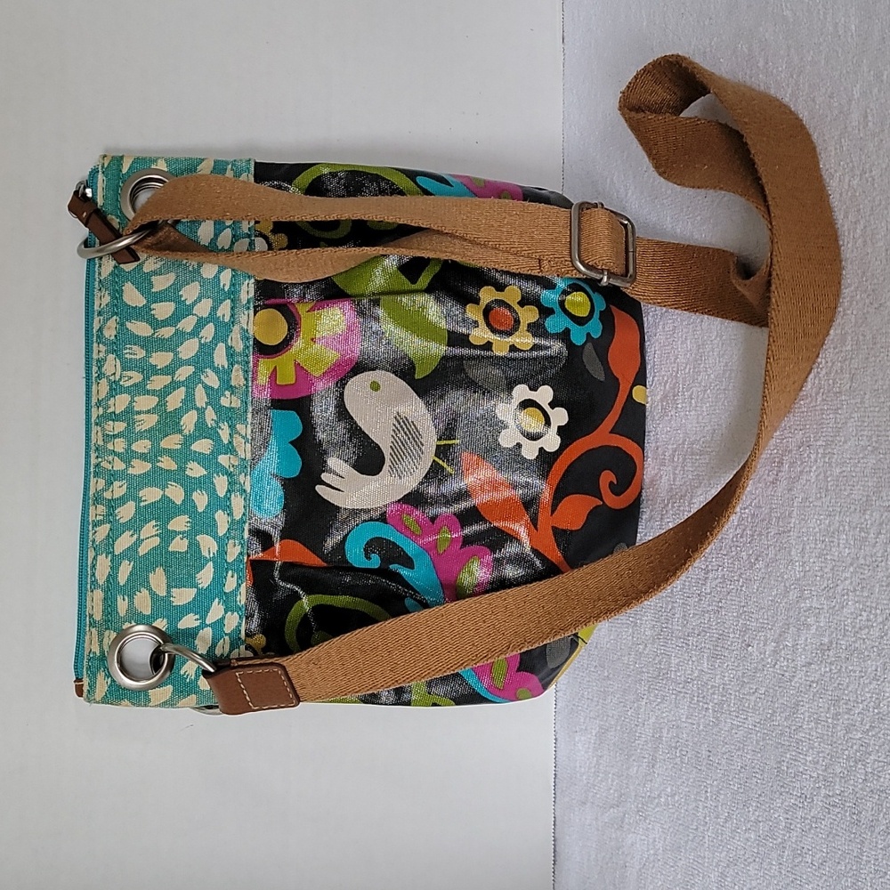 Fossil fun print crossbody handbag